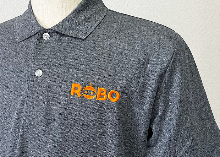 ROBO オリジナルポロシャツ刺繍